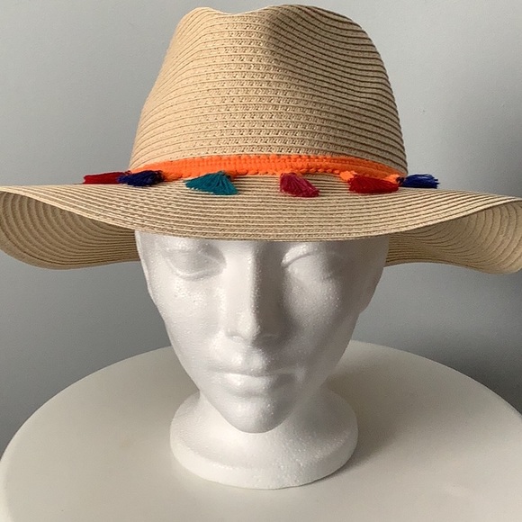 PANAMA Style Straw Hat 🌟New - Picture 5 of 11
